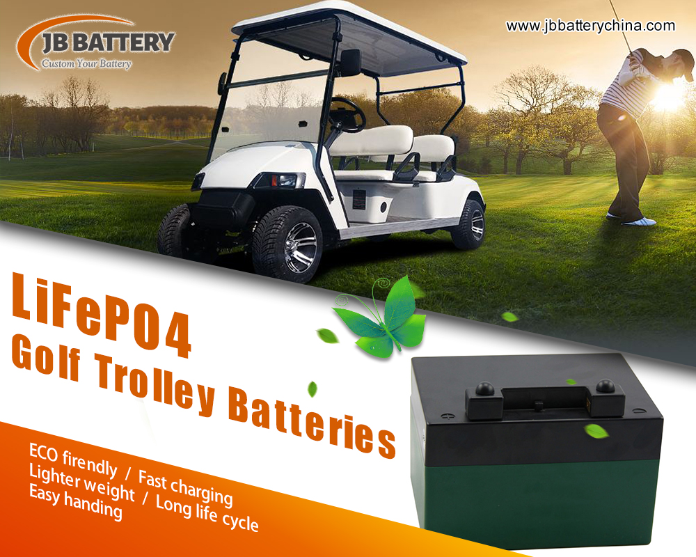 China 48v 100ah lithium ion golf cart battery pack with BMS and its idealness