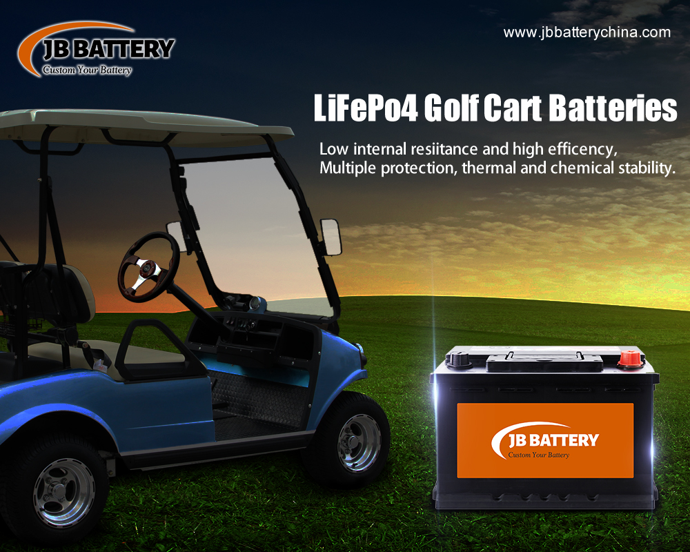 Improve performance of your golf cart with a lithium ion deep cycle battery pack